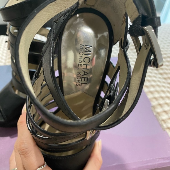 Michael Kors strappy heels 5.5 - Picture 2 of 8